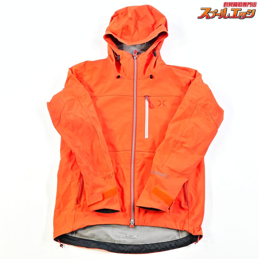 シマノ ゼフォー 防寒ジャケット JA-240 R サイズM オレンジ SHIMANO XEFO K_060 e 08517