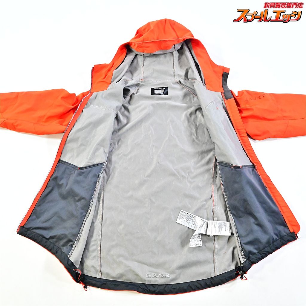 【シマノ】 ゼフォー 防寒ジャケット JA-240R サイズM オレンジ