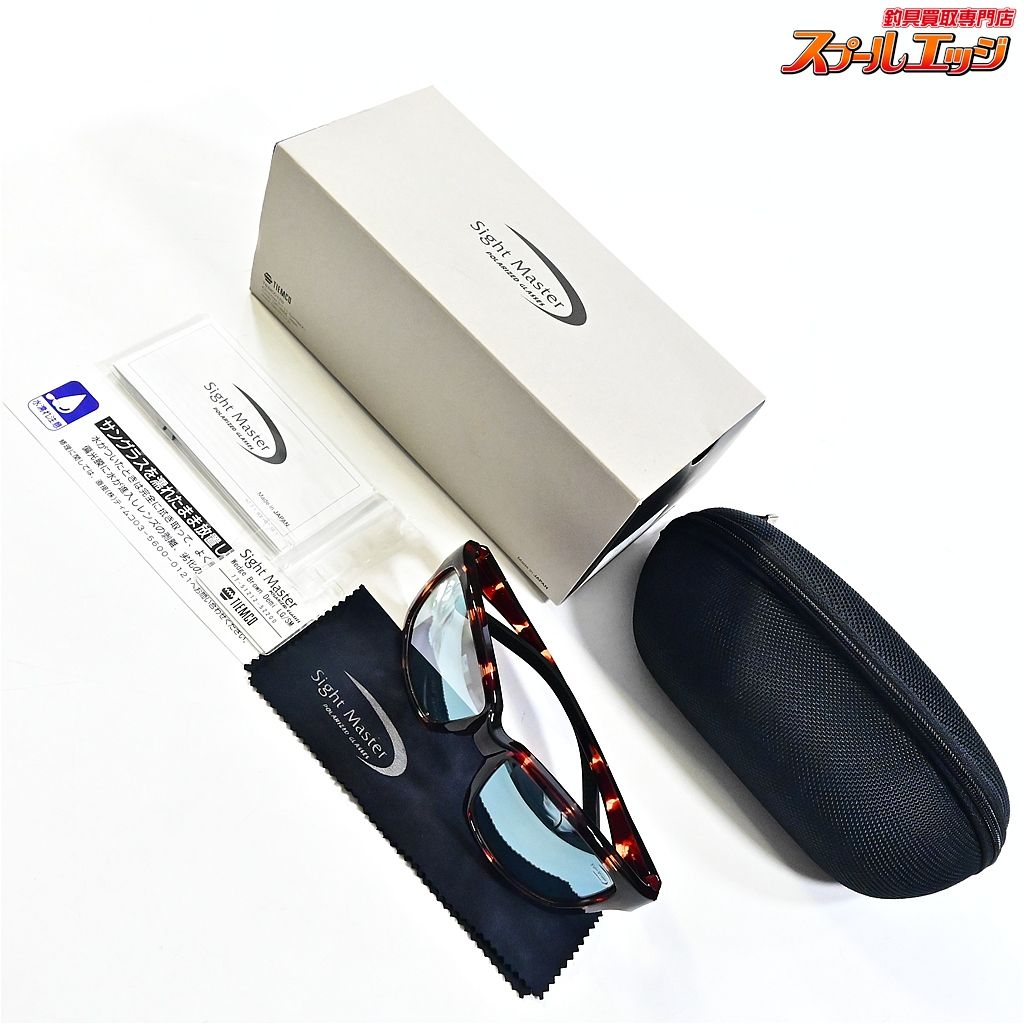 ティムコ サイトマスター ウェッジ ブラウンデミ ライトグレー|シルバーミラー 偏光サングラス Sight Master K_060 e 08520