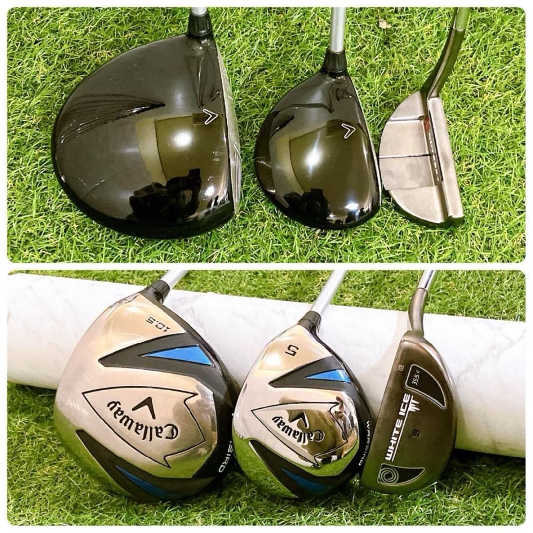 キャロウェイ ウォーバード メンズゴルフセット 10本 初心者 入門 右 S