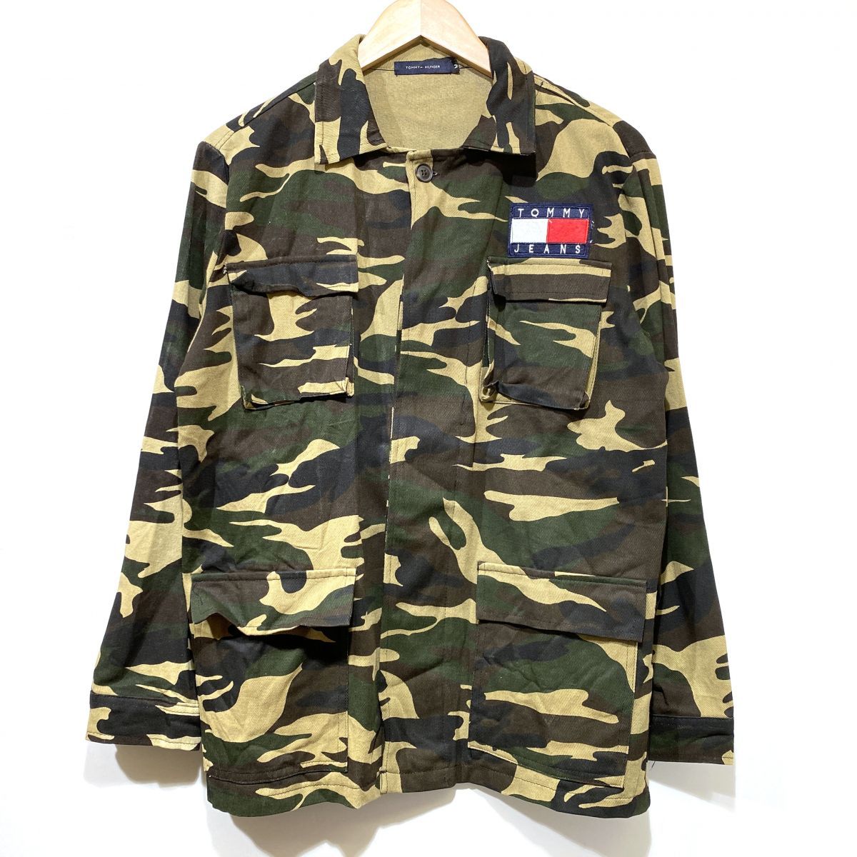 TOMMY HILFIGER トミー ヒルフィガー 迷彩 カモフラ柄 ミリタリー 