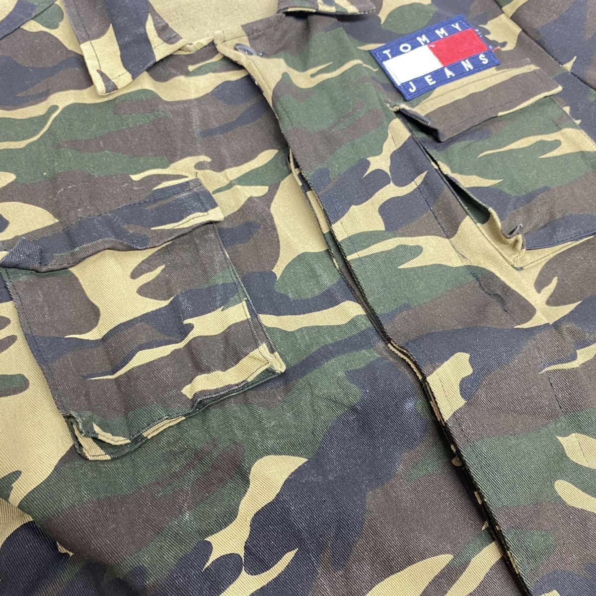 TOMMY HILFIGER トミー ヒルフィガー 迷彩 カモフラ柄 ミリタリー 