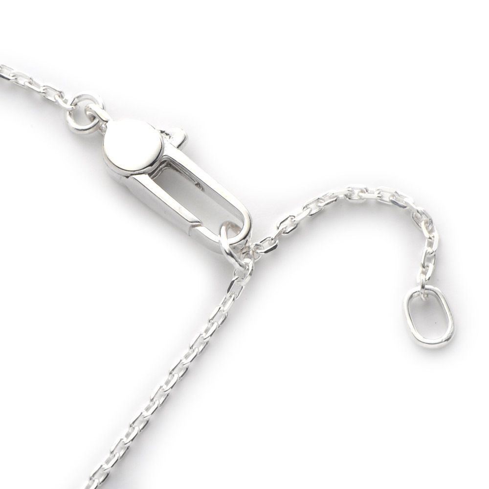 グッチ GUCCI トレードマーク刻印 スクエア プレート ネックレス