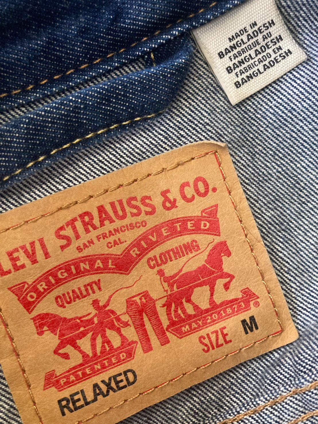 美品 リーバイス Levi's □ サイズM トラッカージャケット 2nd
