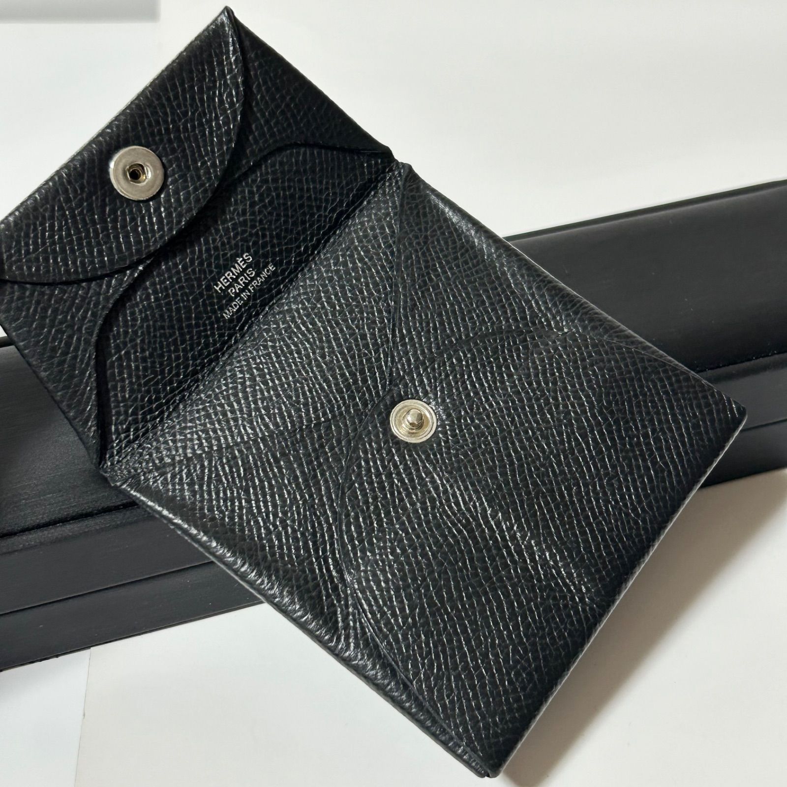 HERMÈSバスティア Bastia マイソールゴートスキン ケース エルメス HERMÈS バスティア Bastia マイソールゴートスキン T刻印