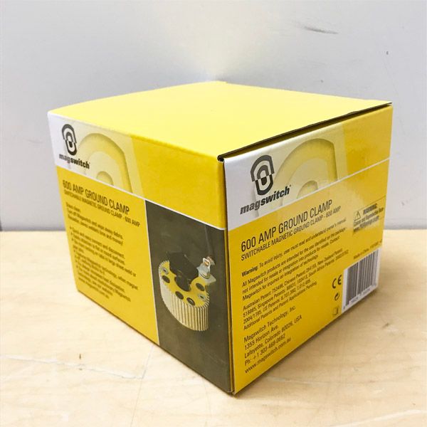 未使用】Magswitch/マグスイッチ 600AMP グラウンドクランプ 溶接 