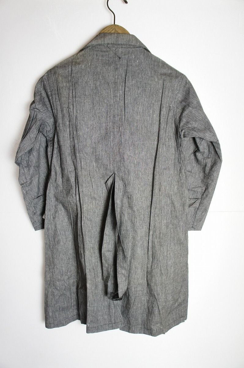 希少 40s フランス ヴィンテージ ブラック シャンブレー アトリエ