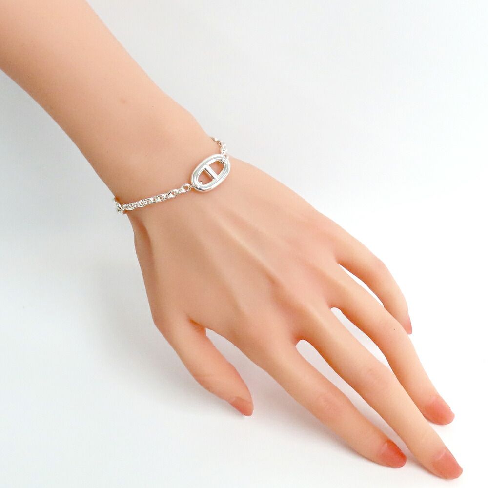 名古屋】エルメス シェーヌダンクル ファランドール ブレスレット ST