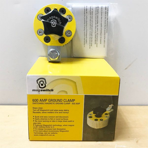 ♥ Magswitch|マグスイッチ 600 AMP グラウンドクランプ 溶接マグネット アースクランプ ●120924