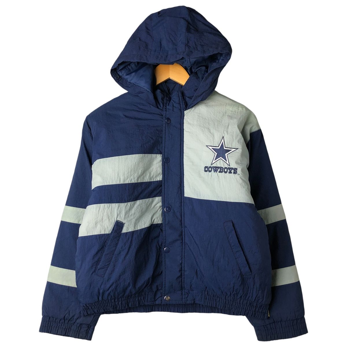 古着 NFL DALLAS COWBOYS ダラスカウボーイズ 中綿パーカー パファー