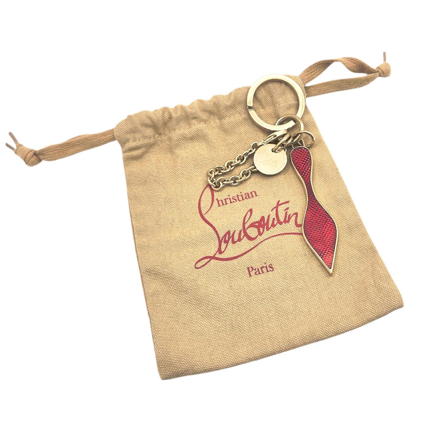 中古】Christian Louboutin クリスチャンルブタン バックチャーム