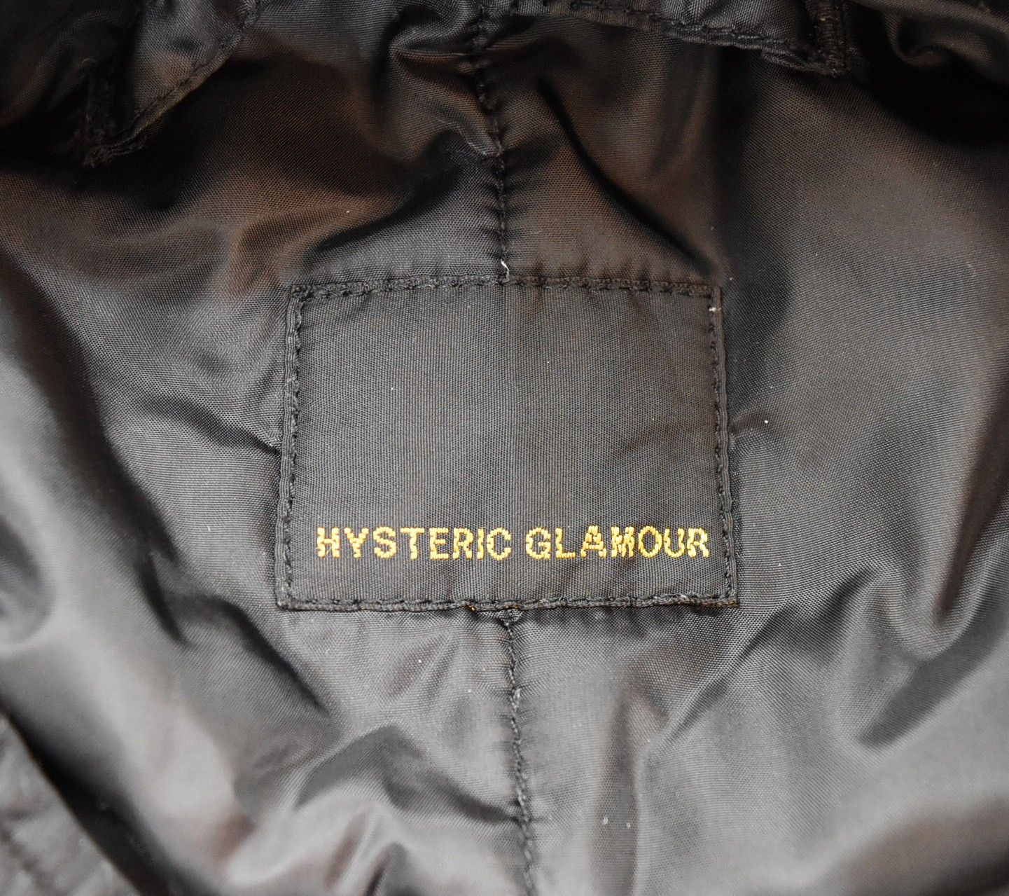 ヒステリックグラマー HYSTERIC GLAMOUR 00s N-2B ロゴ ワッペン