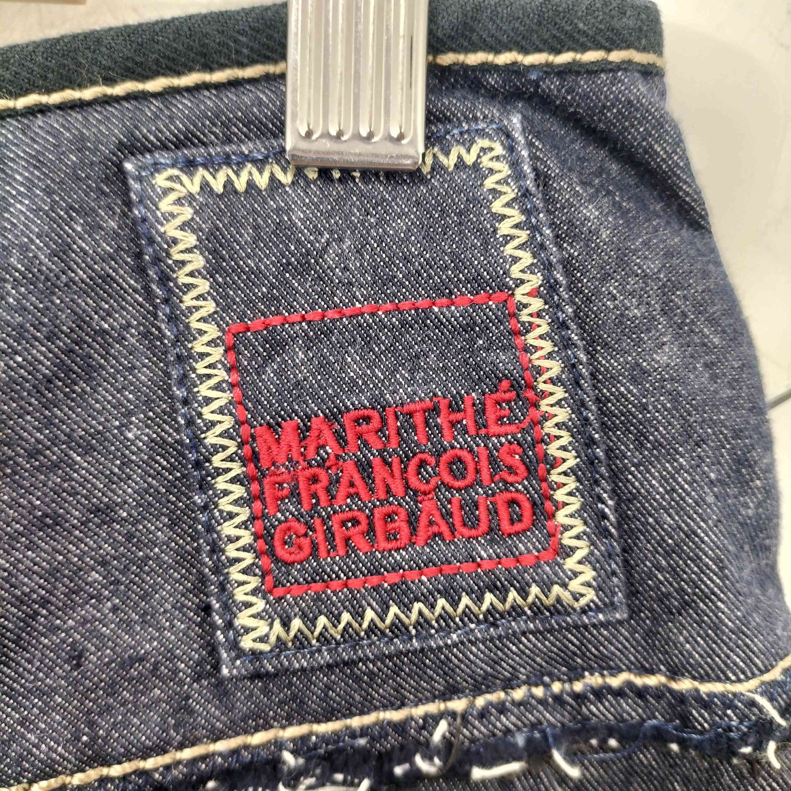 マリテフランソワジルボー MARITHE FRANCOIS GIRBAUD 異素材切替