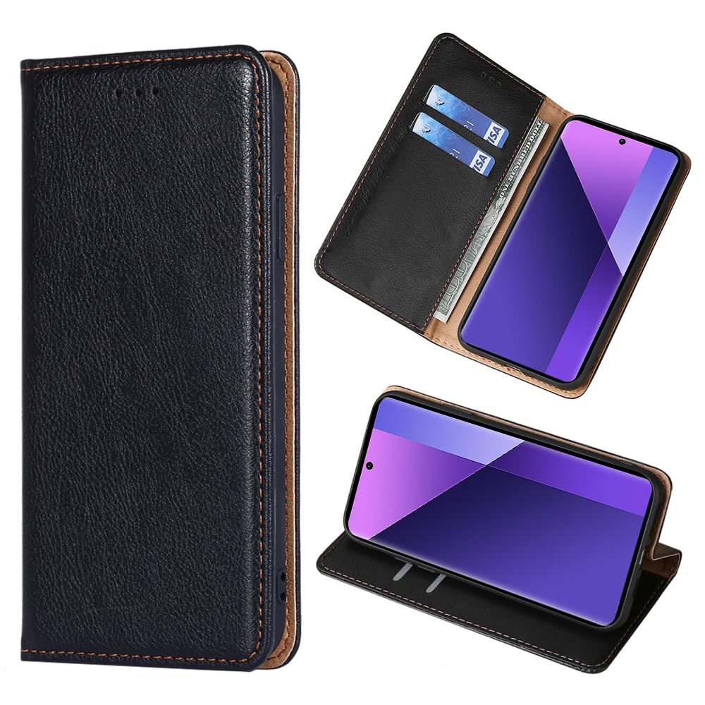 新品 Yiunssy For Xiaomi Redmi Note 13 Pro+ 5G ケース 手帳型 Redmi Note 13 Pro Plus 5G 手帳 ケース マグネット式スタンド機能 カード収納 軽量 落下防止 衝撃吸収 全面保護 財布型 折り畳み