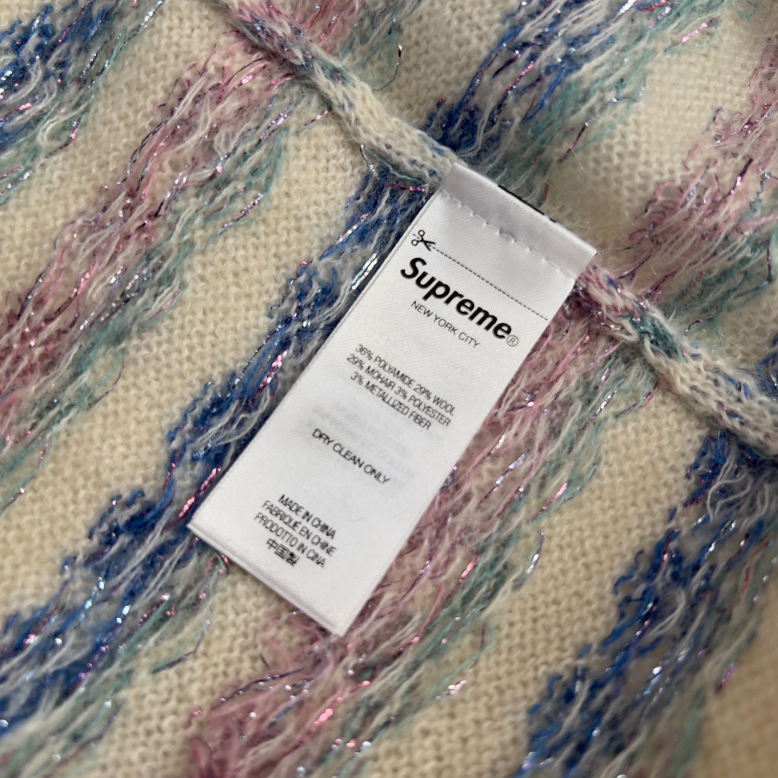 Supreme (シュプリーム) フラワーズ メタリック セーター サイズXL