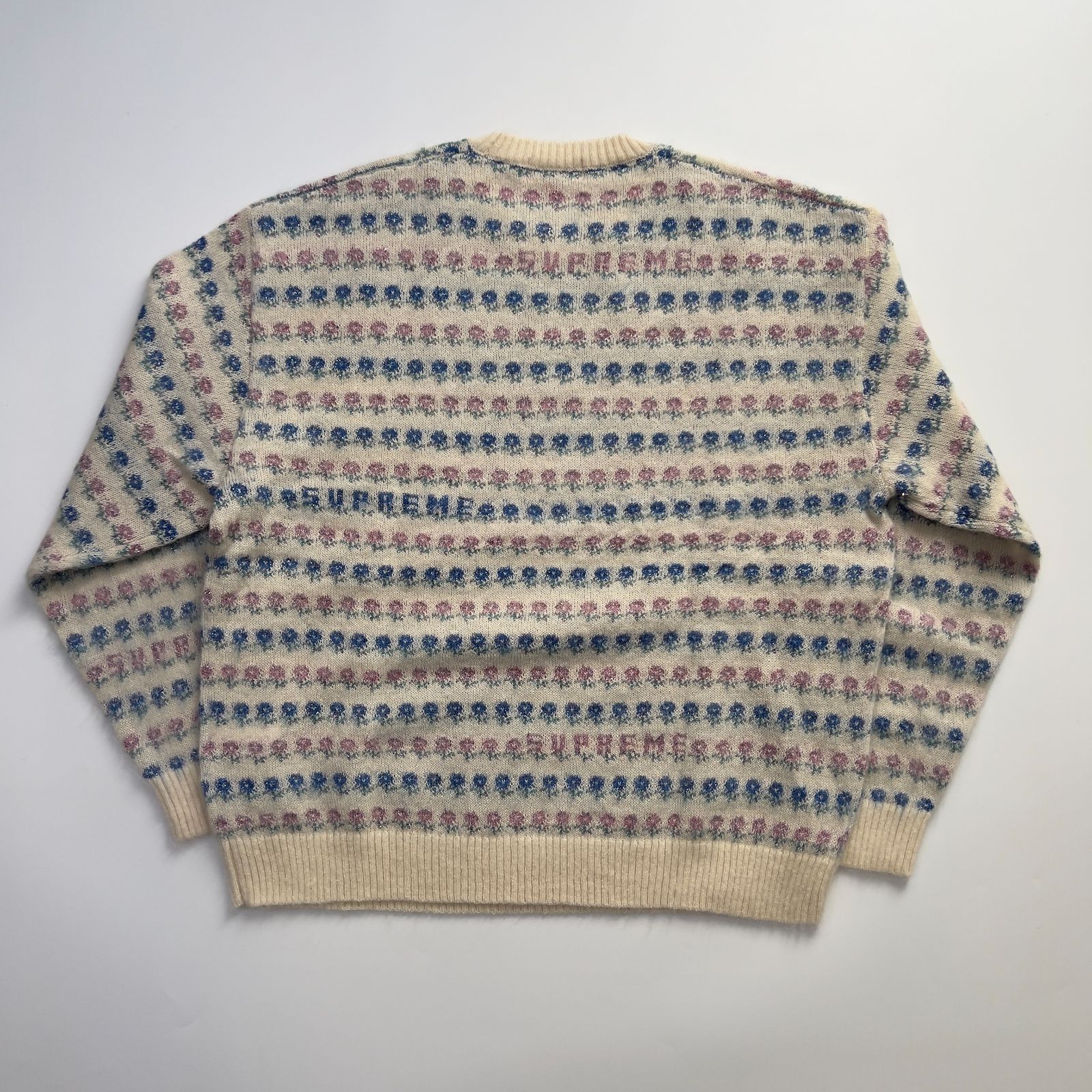 Supreme (シュプリーム) フラワーズ メタリック セーター サイズXL