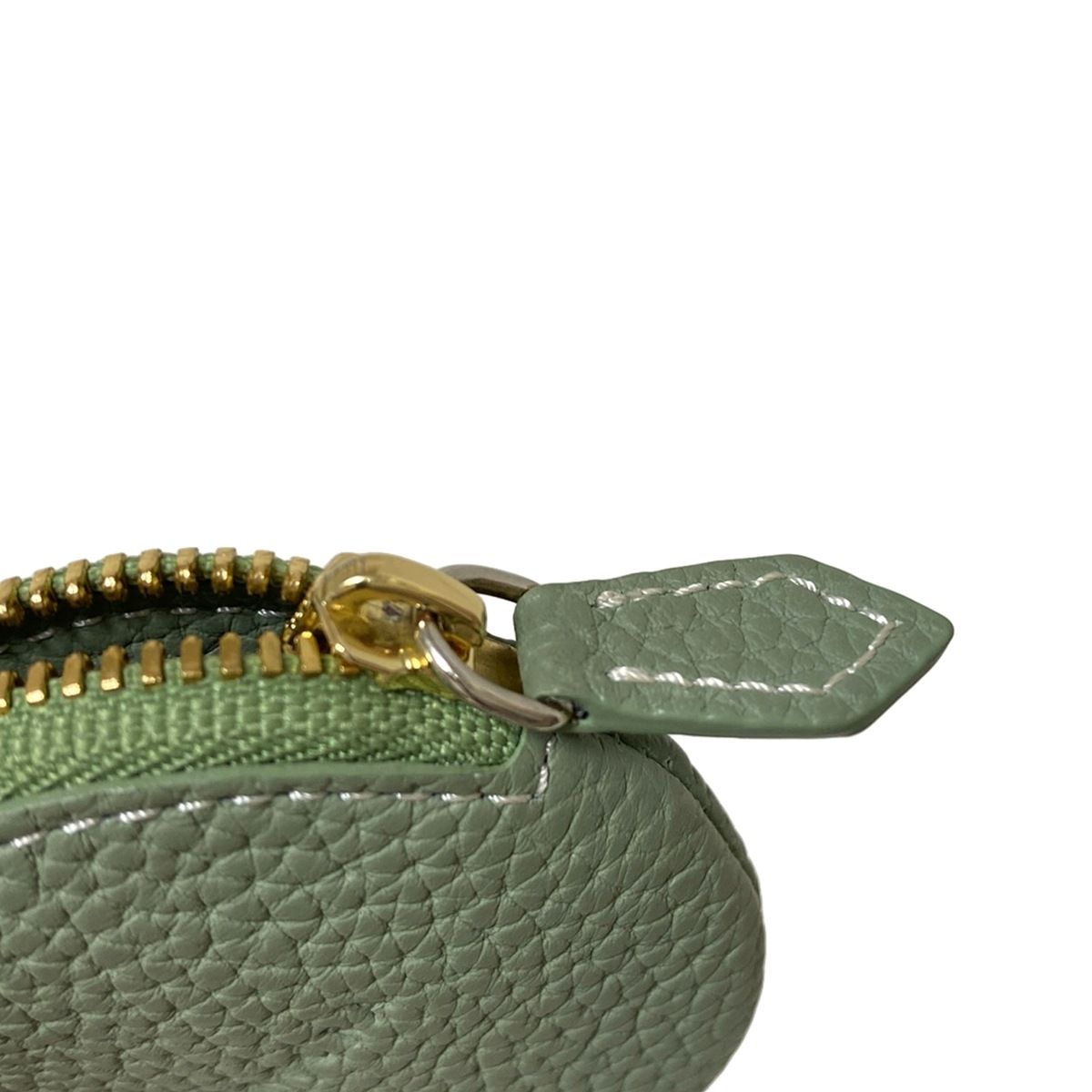  BONAVENTURA ボナベンチュラ コインケース - ライトグリーン レザー その他 折り財布