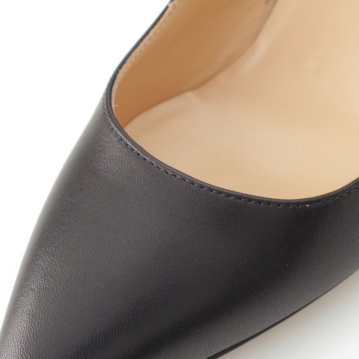 セルジオロッシ レザー ポインテッドトゥ ヒール パンプス シューズ