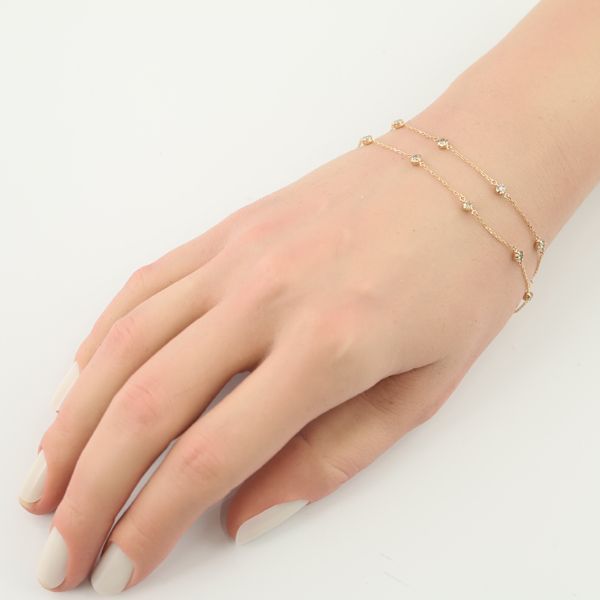 ブラウンダイヤ ダイヤモンド 1.00ct デマントイドガーネット 0.15ct