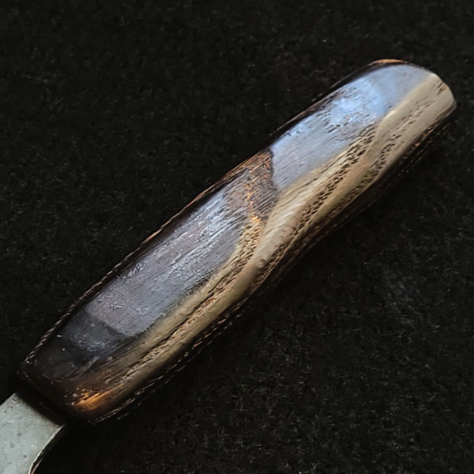 白紙1号 黒打 万能包丁 165㎜ G9386 栗柄 月光作 手作り 1点物 - メルカリ