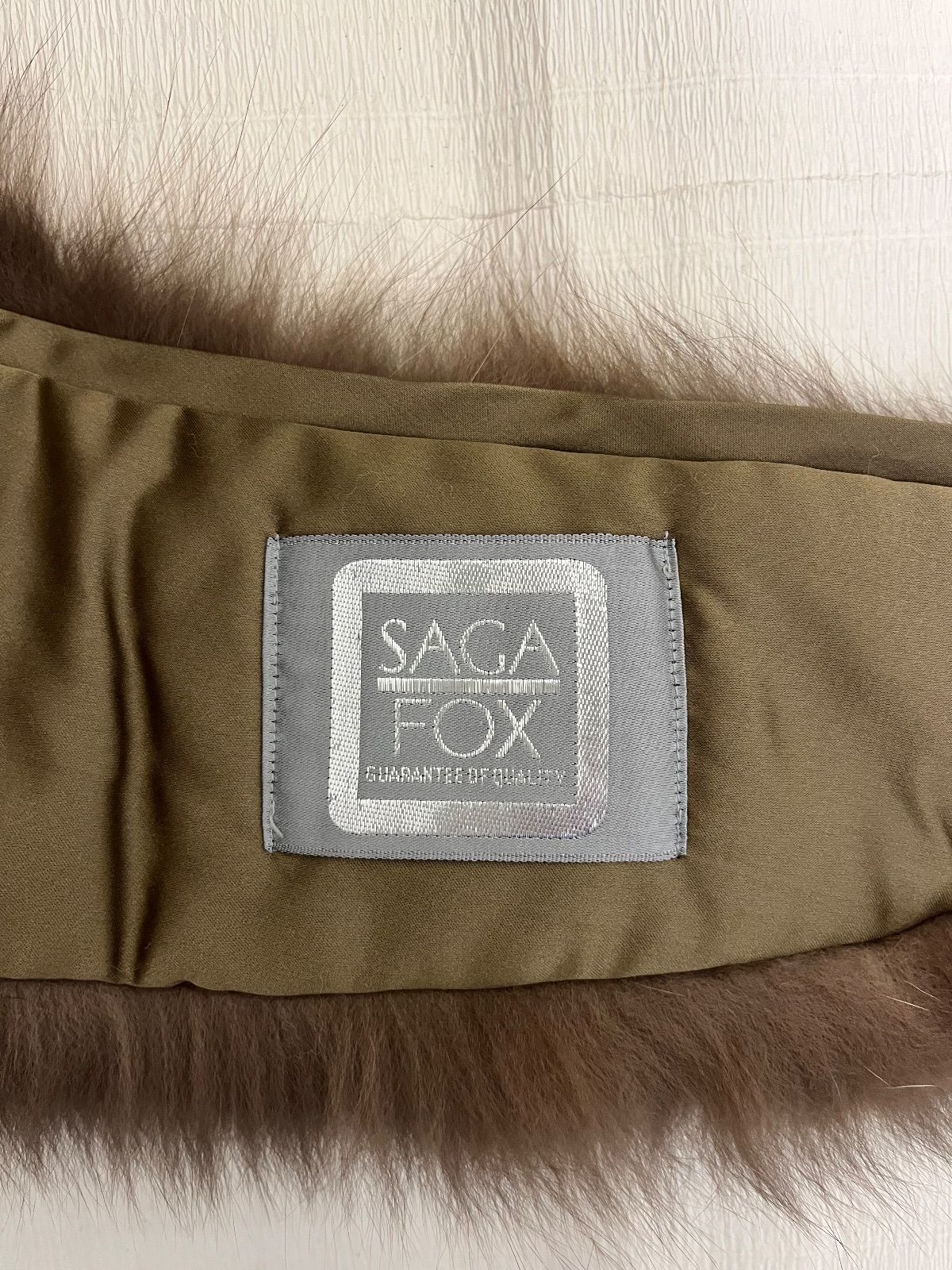 SAGA FOX フォックスファーショール 毛皮 C26011033 - メルカリ