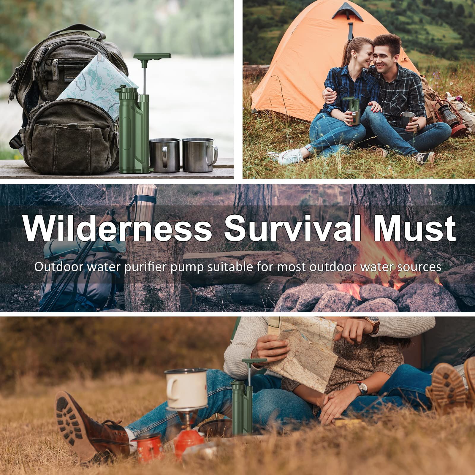 キャンプ ハイキング