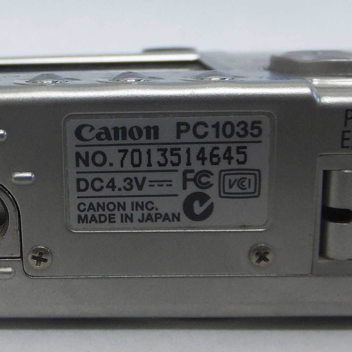 R760【希少】レトロ Canon IXY Digital 30 オールドコンデジ 現状 /10