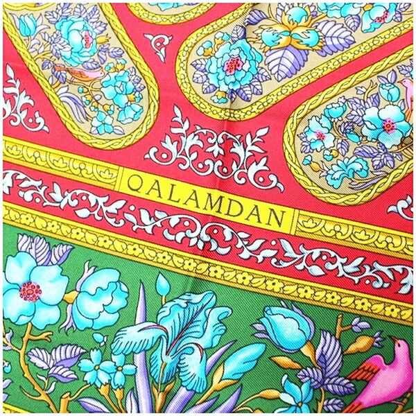 エルメス シルク スカーフ カレ90 未使用 QALAMDAN カラムダン - メルカリ