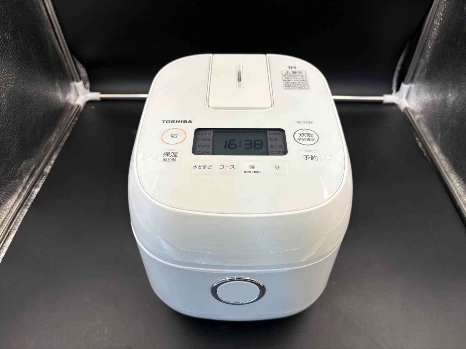 TOSHIBA 東芝 IH炊飯器 RC-5E2X ホワイト 3合炊き 2024年製 - メルカリ