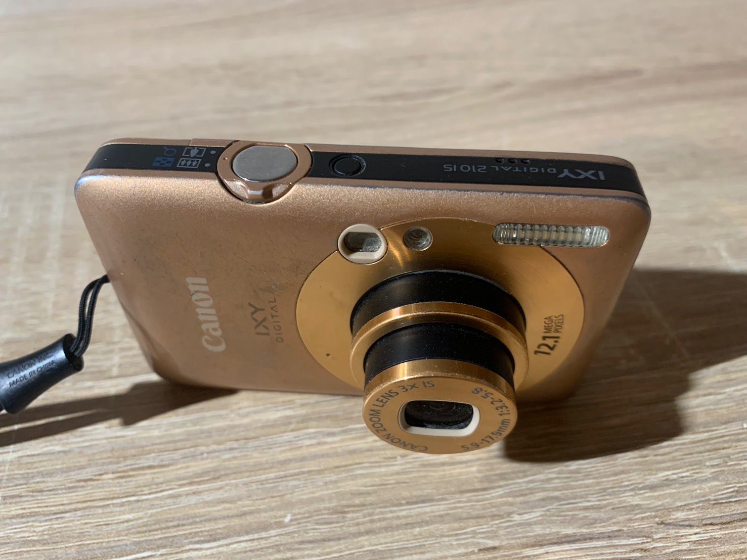 7645 Canon IXY DIGITAL 210 IS ゴールド デジカメ - メルカリ