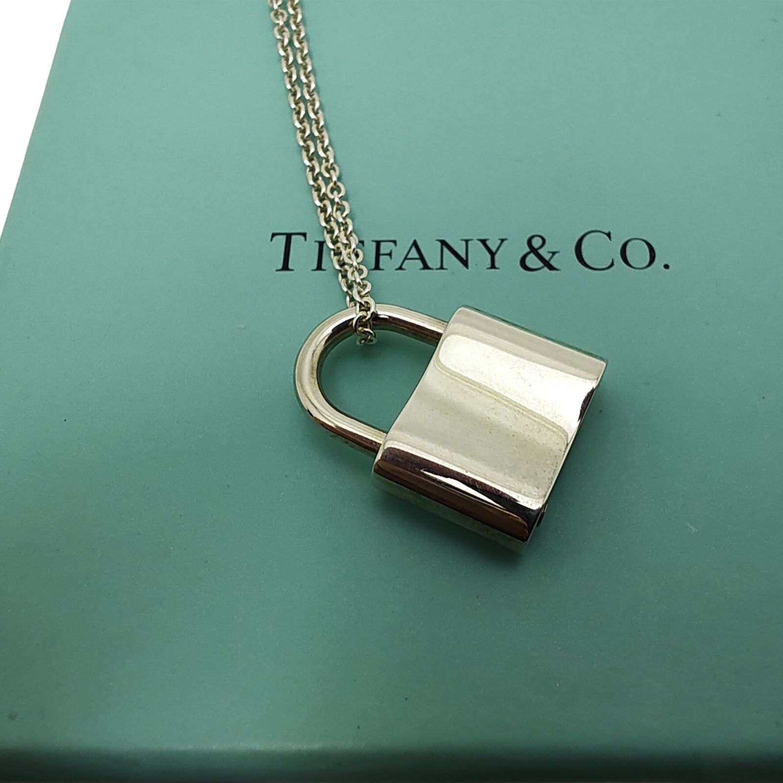 ティファニー 1837 ロック ネックレス SV925 カデナ 南京錠 パドロック