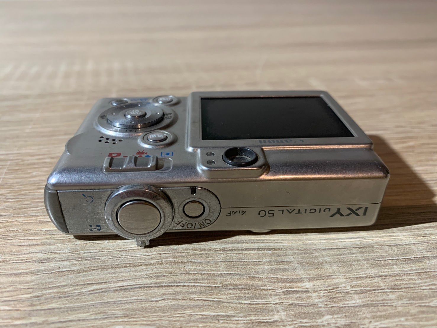 7646 Canon IXY DIGITAL 50 シルバー デジカメ - メルカリ