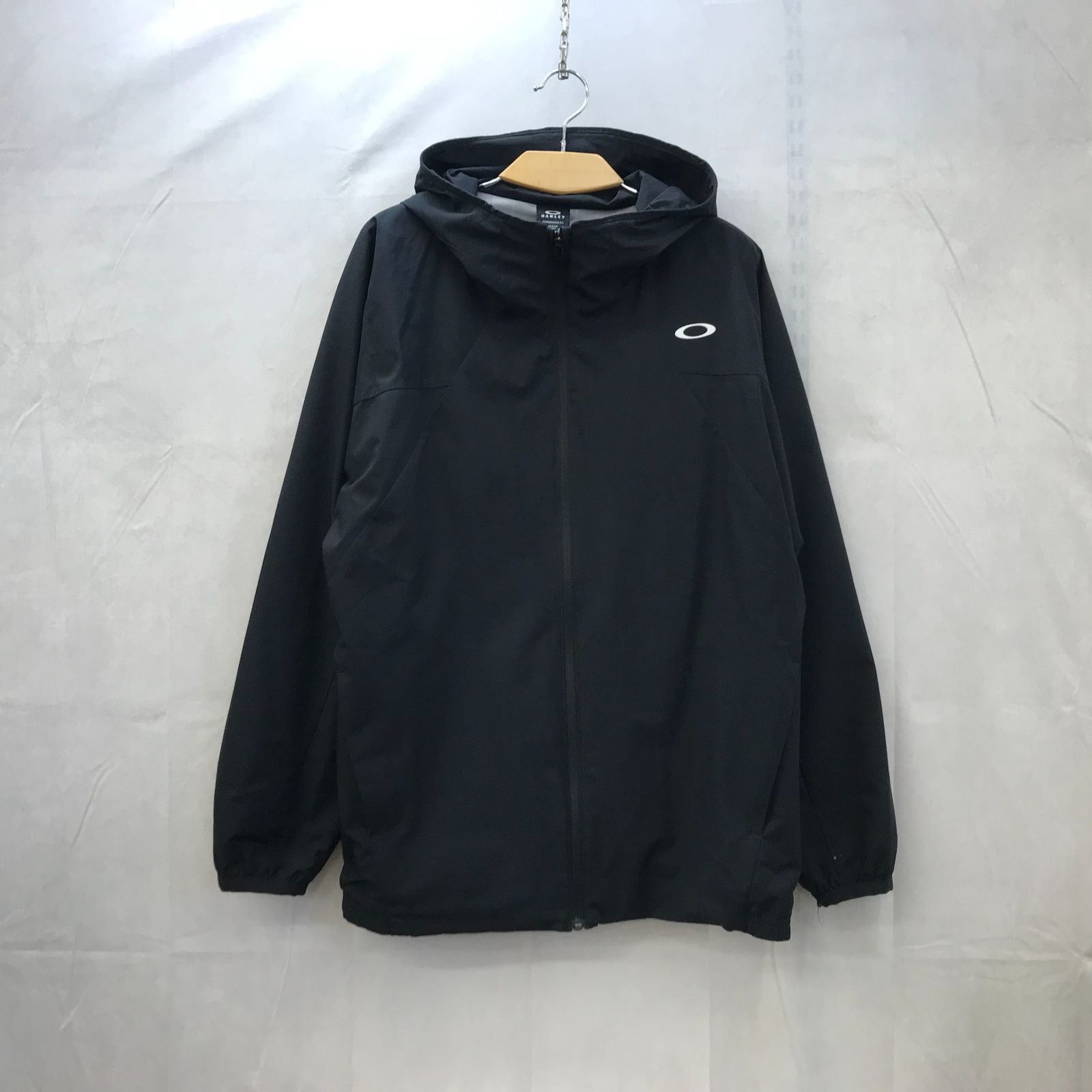 OAKLEY 高伸縮モビリティフリース フルジップジャケット L ブラック  メンズ ファッション