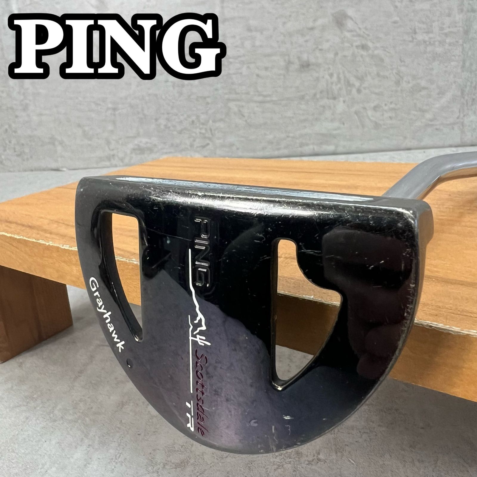 最終値下 PING ピン Scottsdale Grayhawk パター 34 PING Scottsdale TR Grayhawk メンズゴルフ パター 右利き用 34インチ