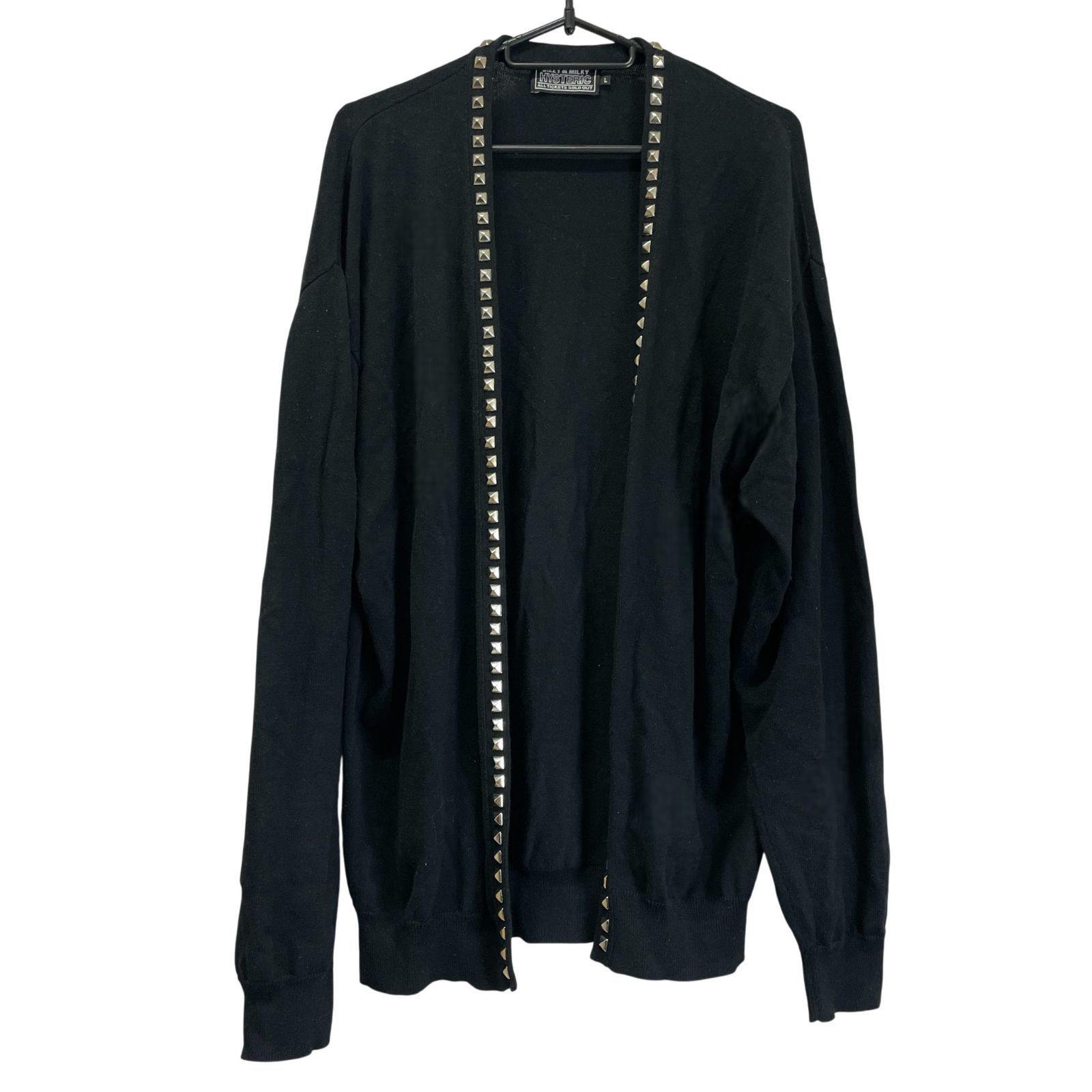 HYSTERIC GLAMOUR ヒステリックグラマー スタッズカーディガン