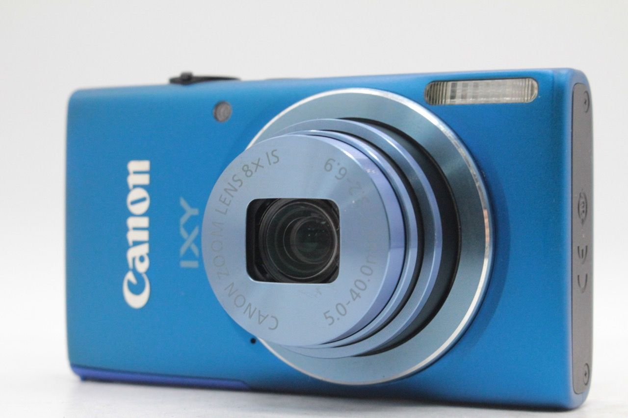 ☆美品☆キャノン CANON IXY 100F PC1896 ブルー コンパクトデジタル 