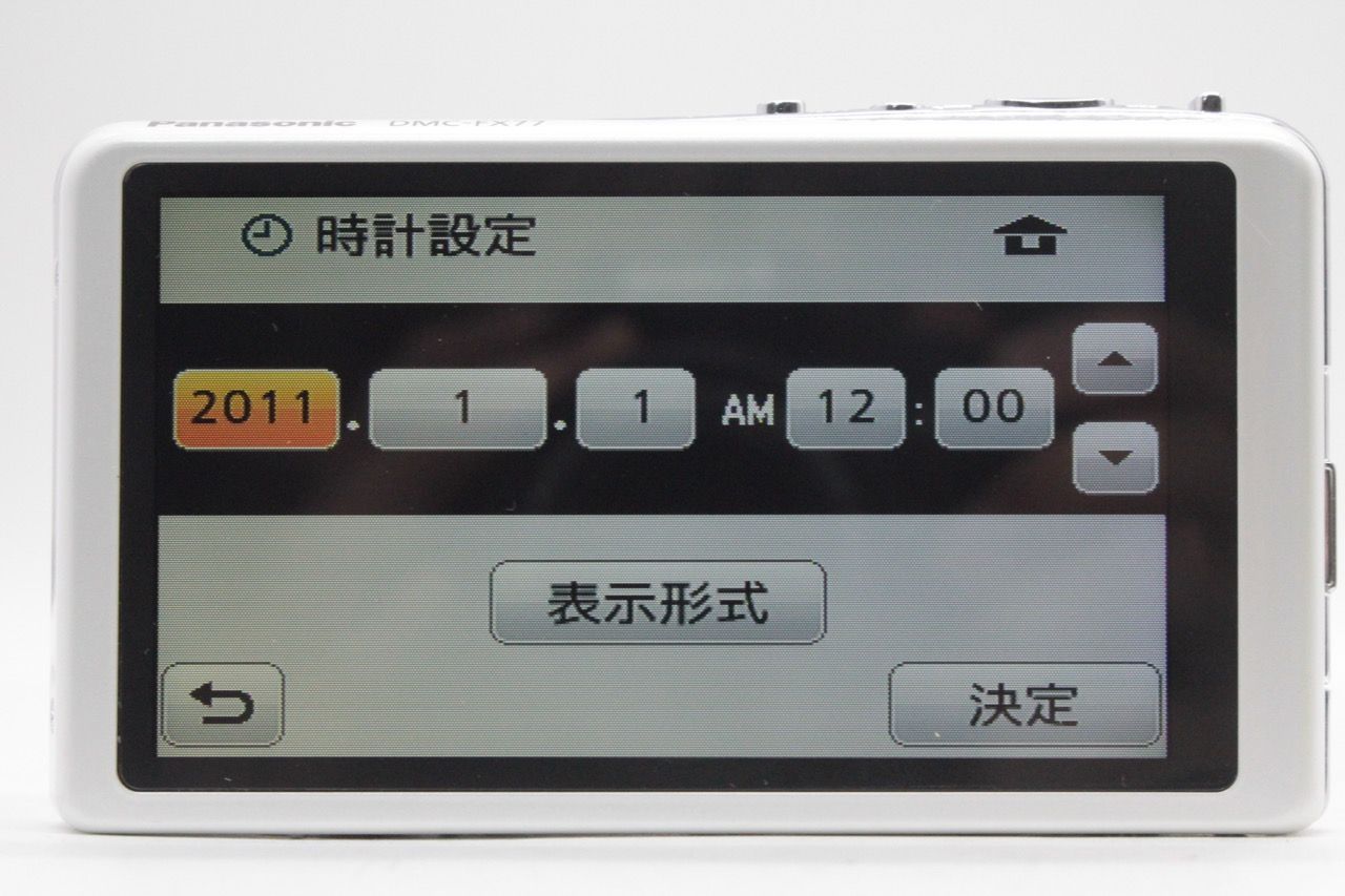 ☆良品☆パナソニック PANASONIC LUMIX DMC-FX77 デジタルカメラ #0389