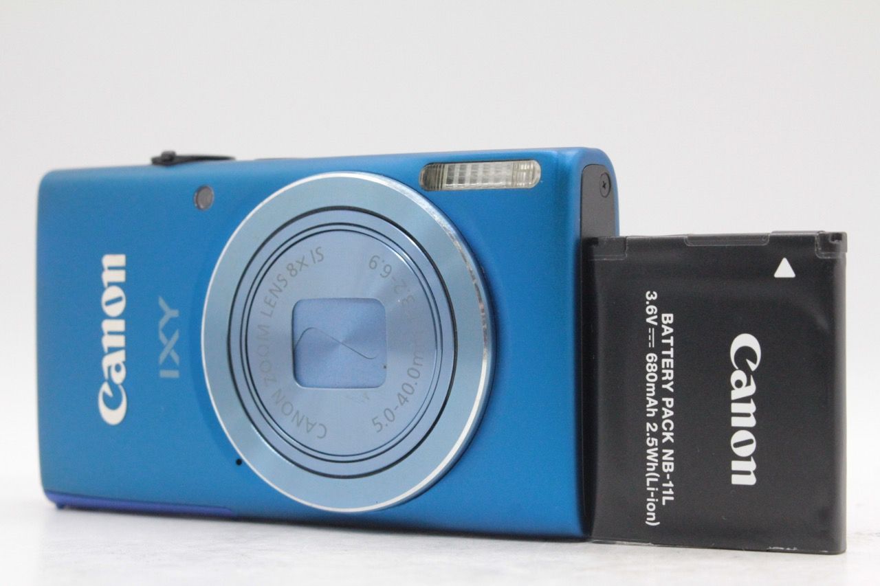 ☆美品☆キャノン CANON IXY 100F PC1896 ブルー コンパクトデジタル 