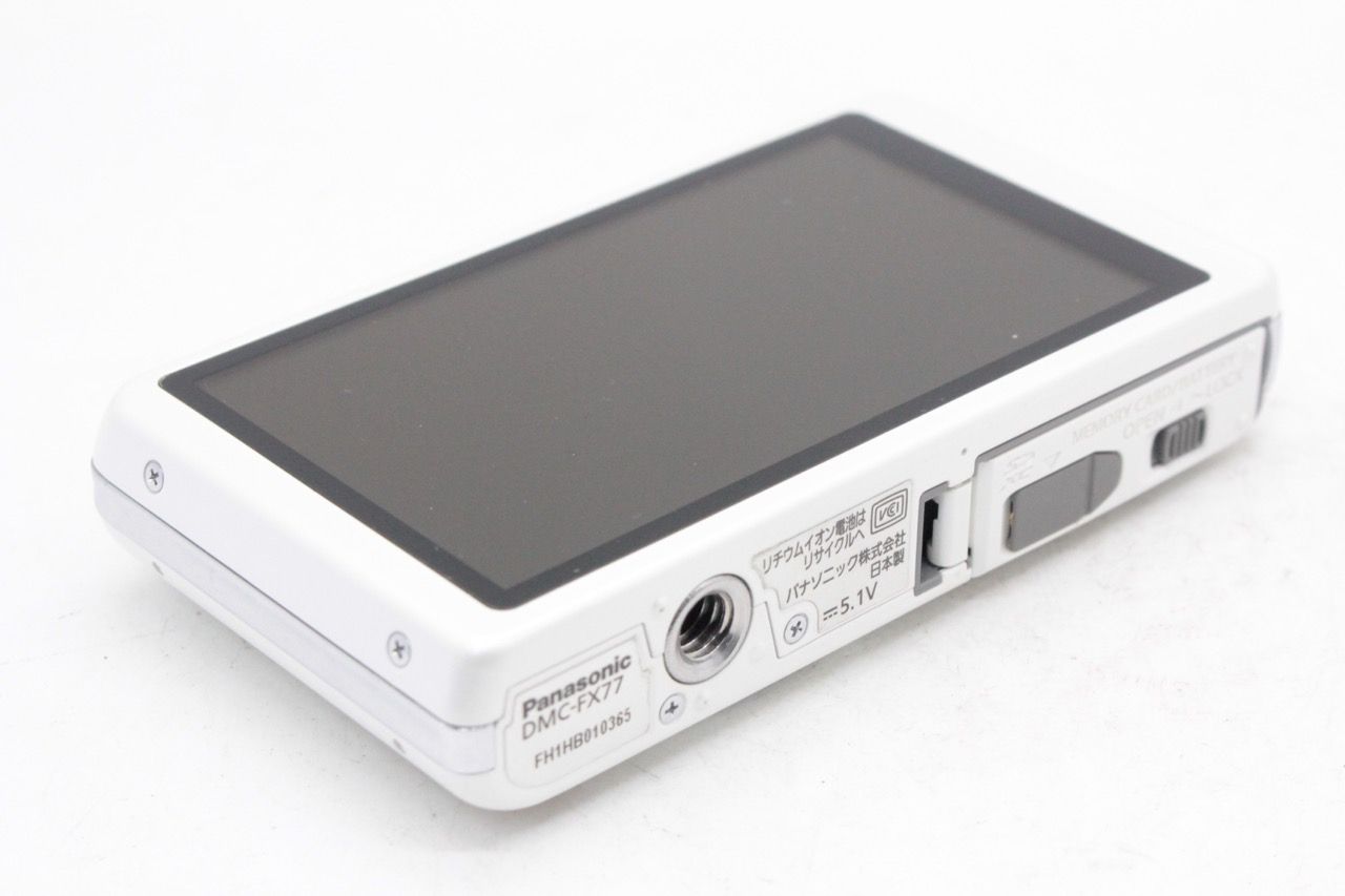 ☆良品☆パナソニック PANASONIC LUMIX DMC-FX77 デジタルカメラ #0389