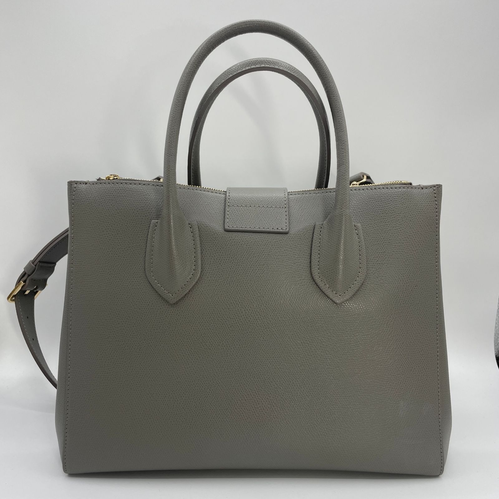 FURLA フルラ メトロポリス M 2way ショルダーバッグ グレー 