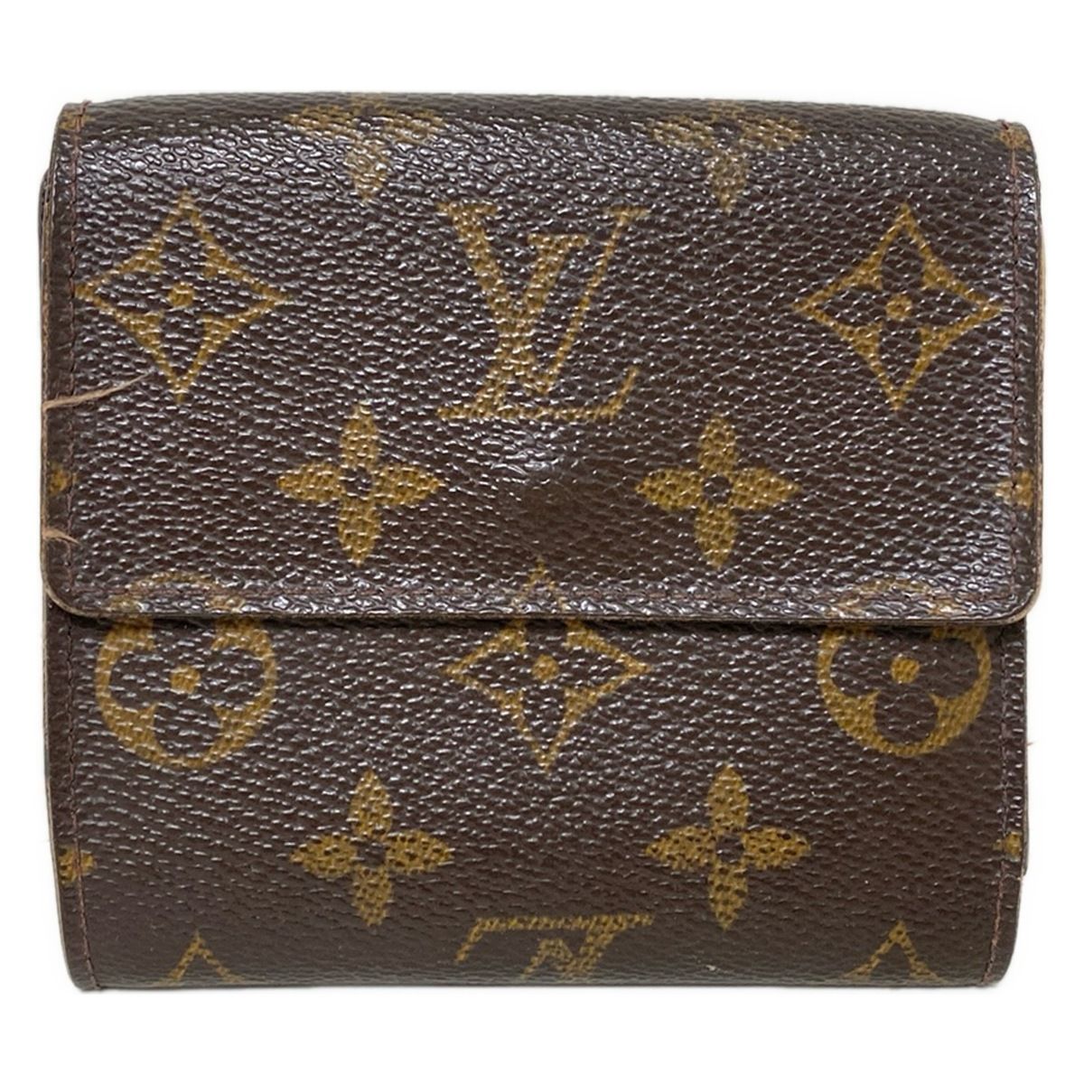 LOUIS VUITTON(ルイヴィトン) Wホック財布 モノグラム ポルトモネビエ