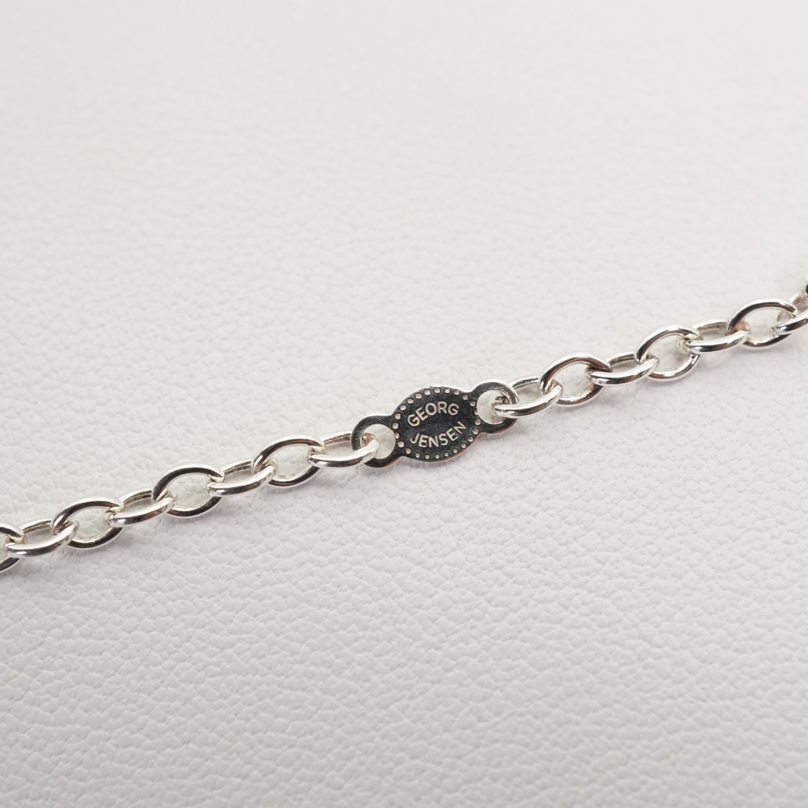 極美品45cmジョージジェンセン シルバー チェーン ネックレス/25-2694