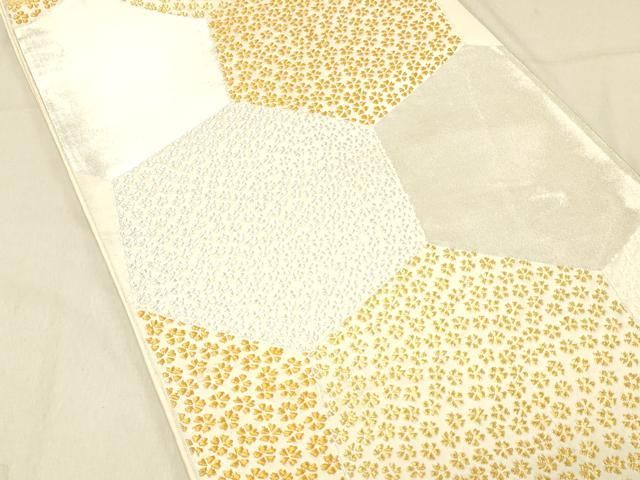 平和屋着物◎六通柄袋帯 舞花文 金銀糸 正絹 逸品 DABA0947cm - メルカリ