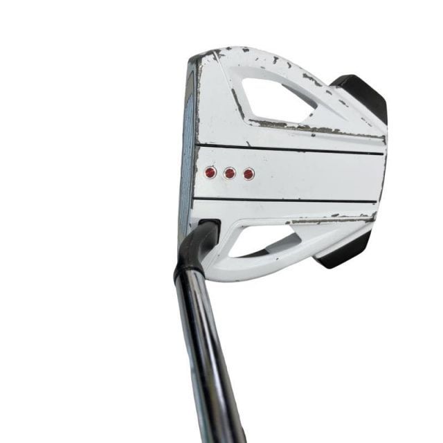 テーラーメイド spider ex whiteフローネック 34インチ パター 中古】SPIDER EX WHITE ﾌﾛｰﾈｯｸ パター (テーラーメイド) スパイダー