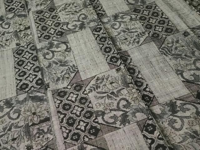 平和屋着物□上質な紬 花唐草文 正絹 逸品 CAAZ5938ev - メルカリ