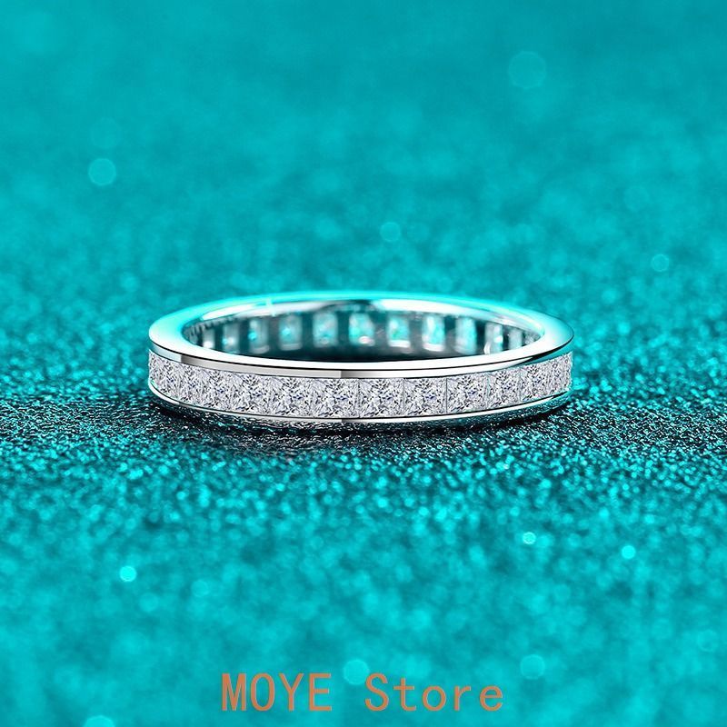 リング 指輪 モアサナイト シルバー925 人工ダイヤモンド モアッサナイト レディース ファッション アクセサリー 普段使い プレゼント 記念日 zb 201