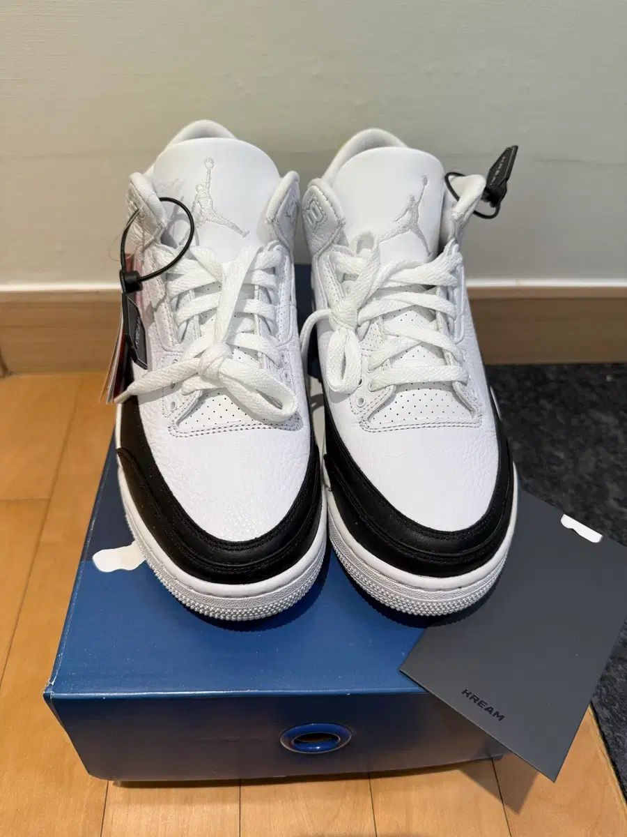 ジョーダン 3 x フラグメント デザイン レトロ SP 白 ブラック 270 サイズ スニーカー 靴