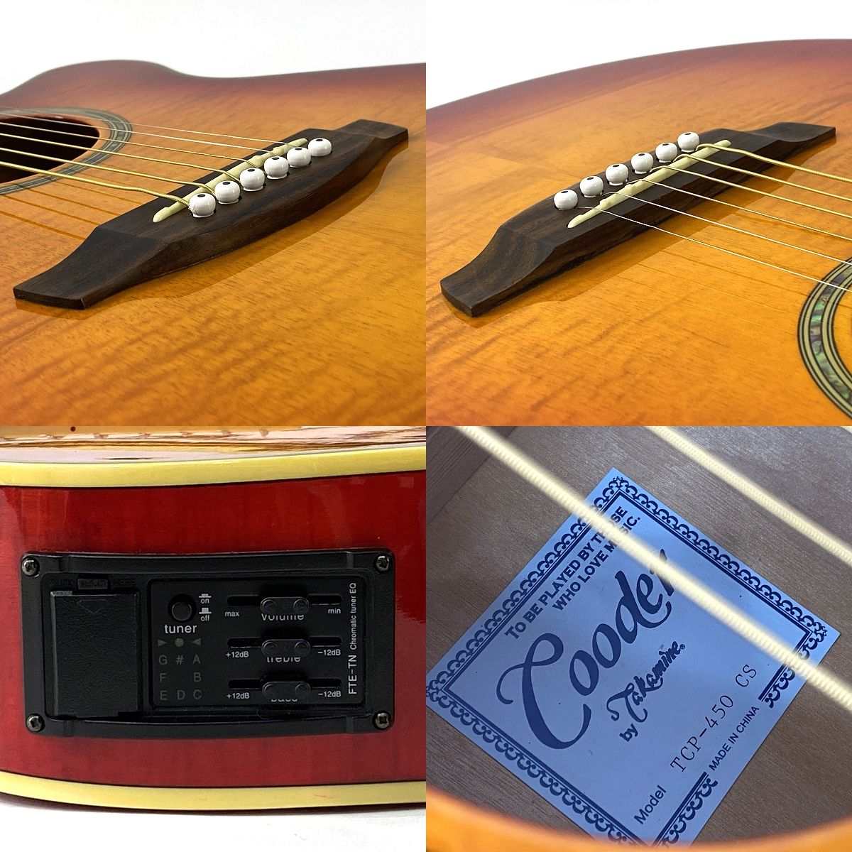 タカミネ Cooder TCP450ASG ソフトケース付き エレアコ ※r2※ タカミネ Cooder TCP450ASG ソフトケース付き エレアコ ※r2※ タカミネ