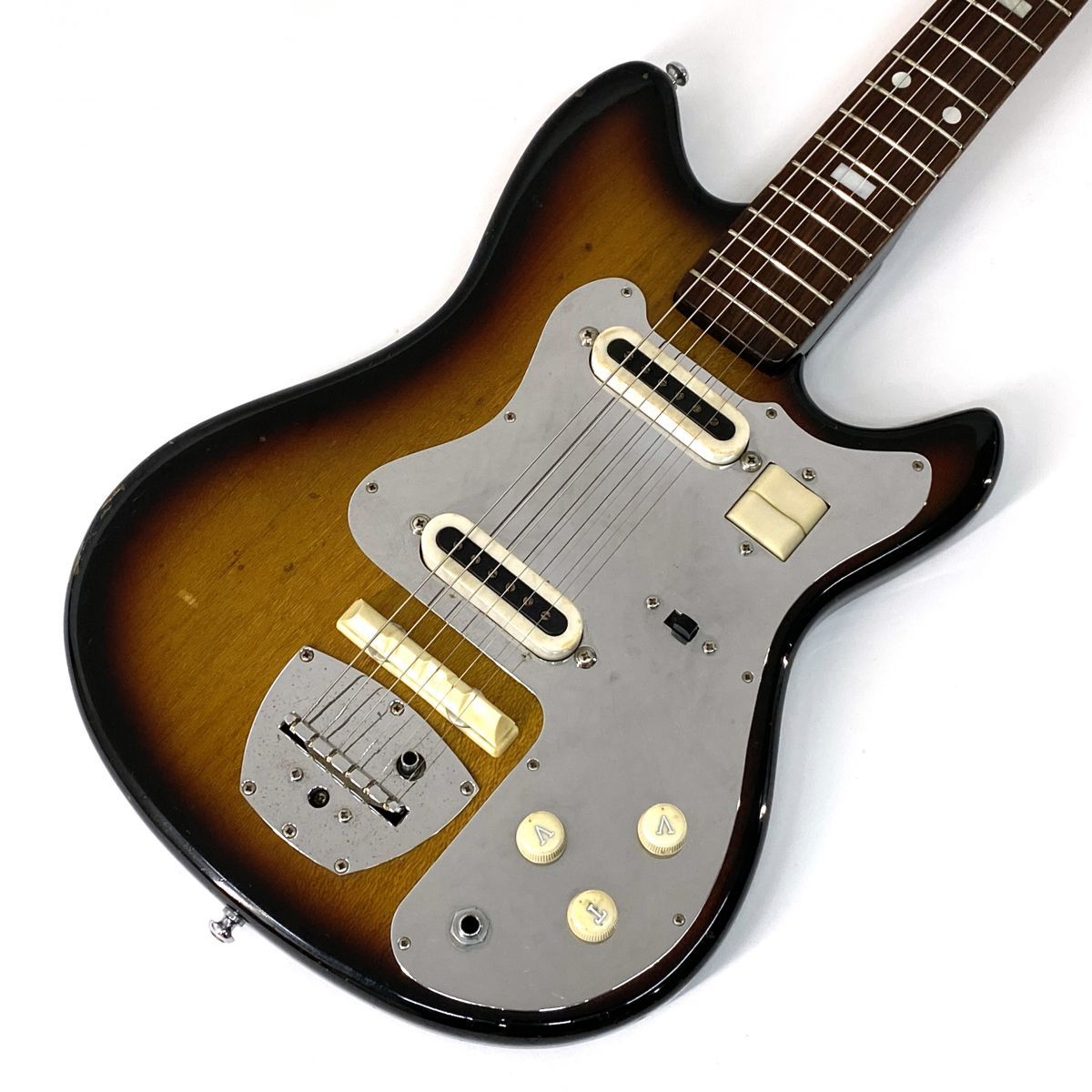 【週末値下げ】エレキギター　Guyatone: LG-65T GUYATONE (グヤトーン) エレキギター LG-65T 逆反り有 動作確認済み