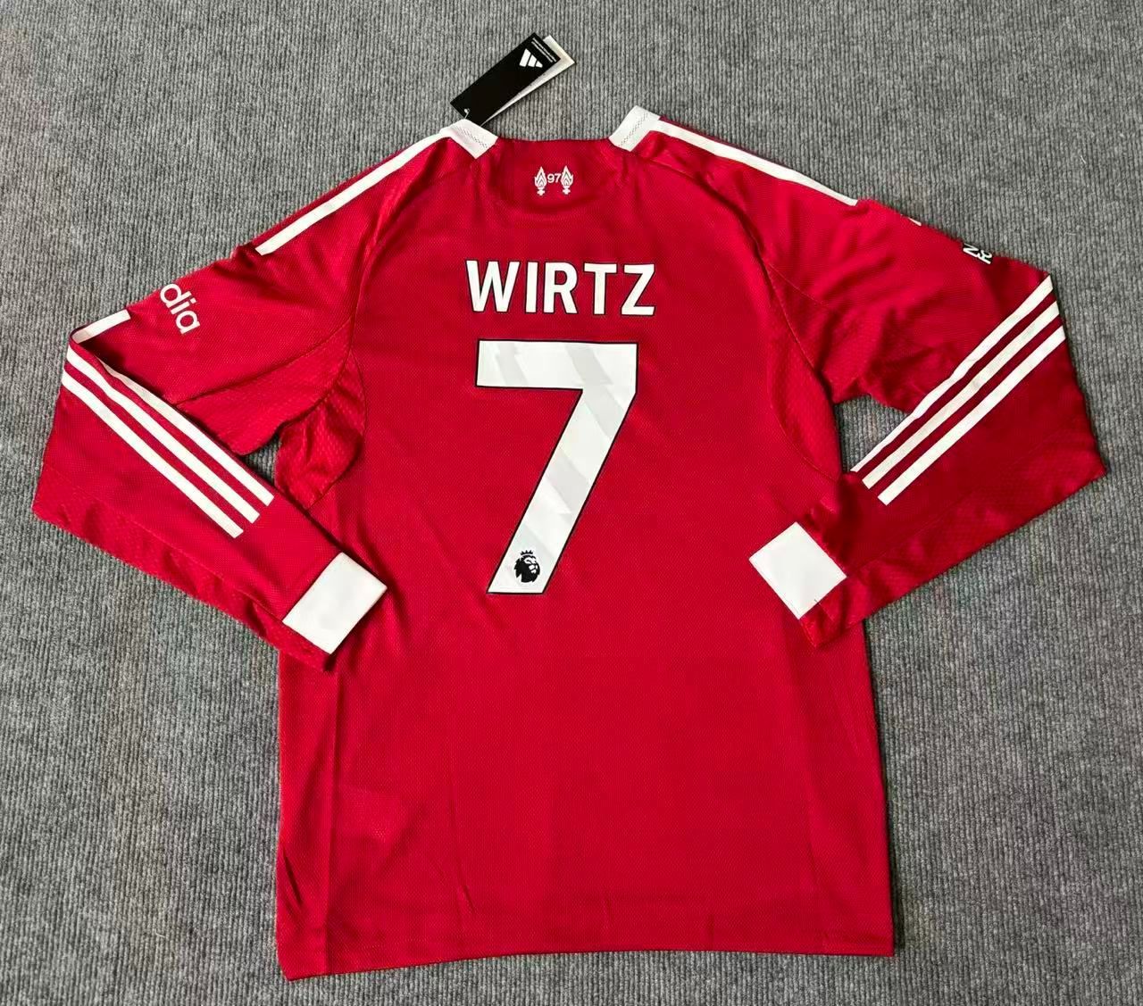 25-26 リバプールfc ユニフォーム サッカー・フットサル 長袖 7番